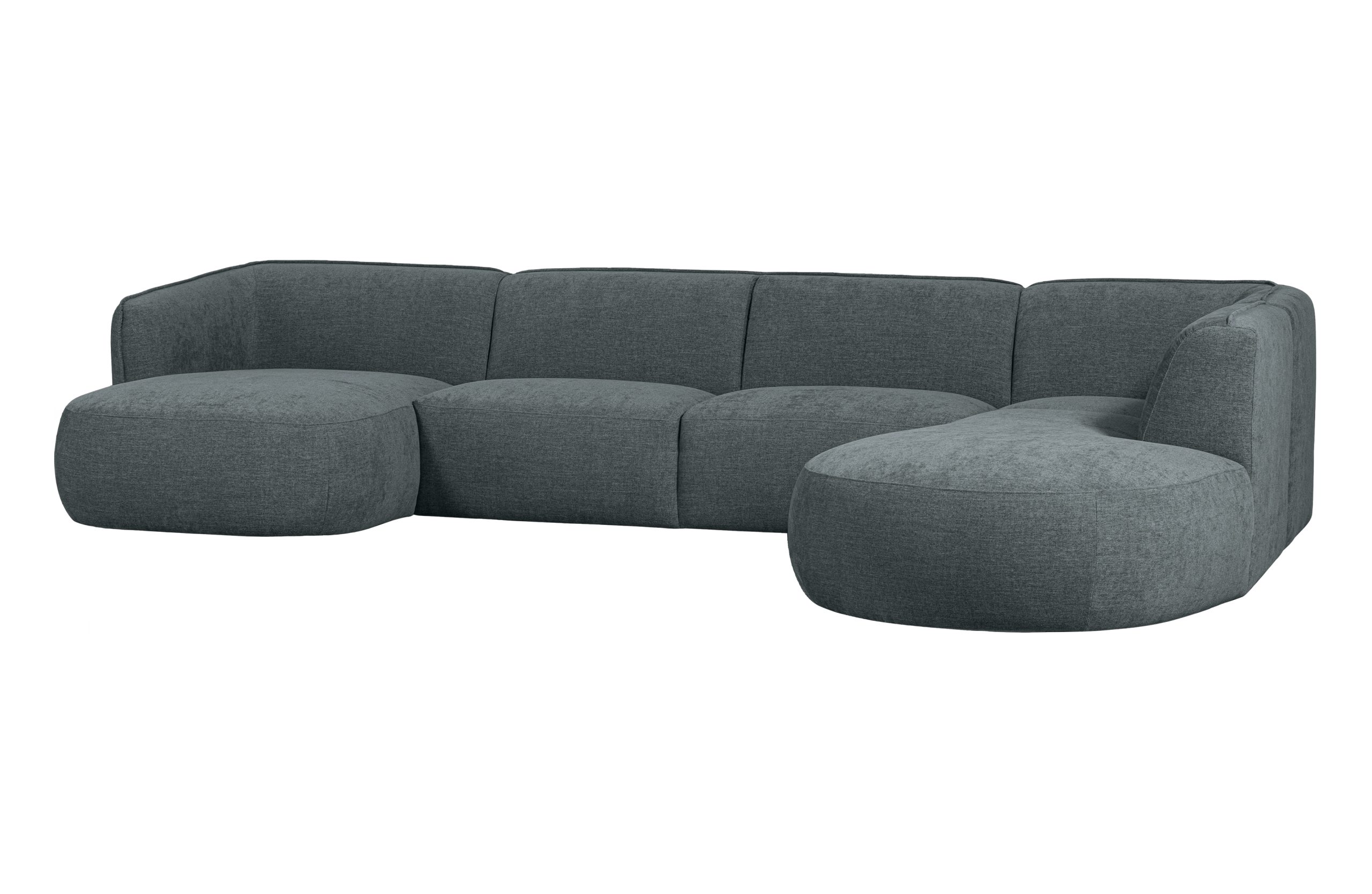 Polly Bank U-vorm Rechts Blauw/groen