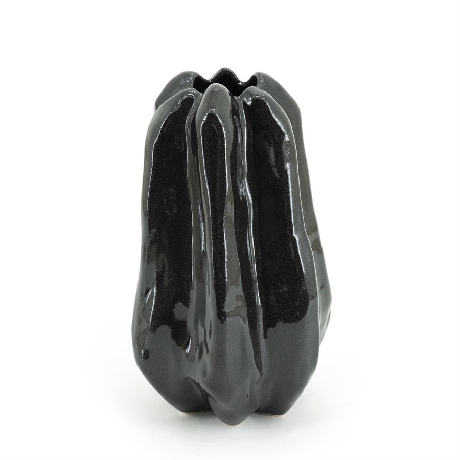Vase Alba small - black