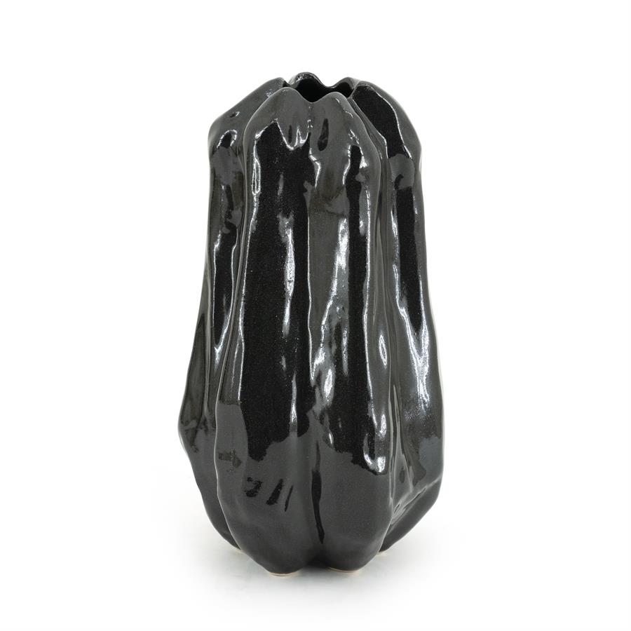 Vase Alba large - black
