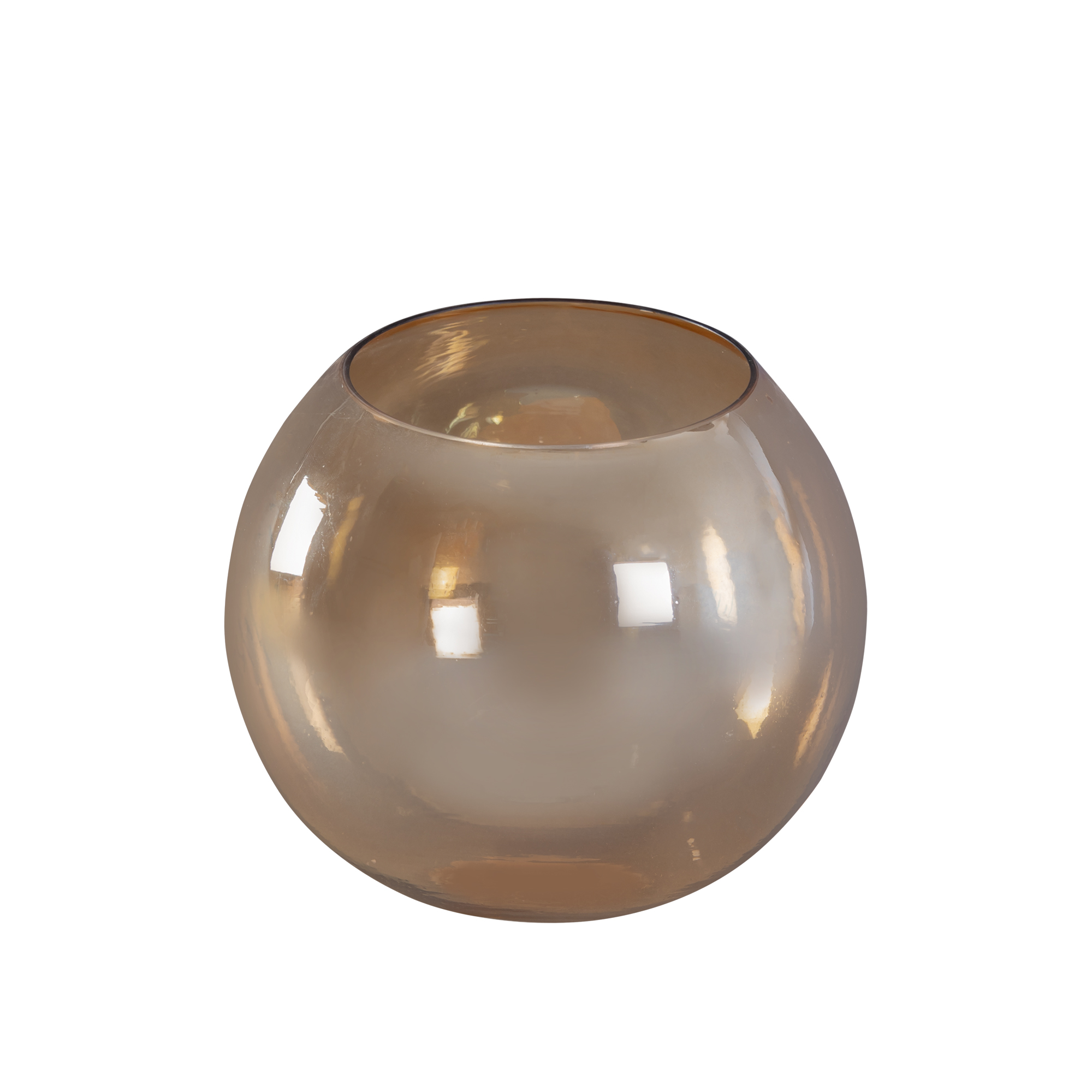 Lenore Goud luster glas rond stormlight shiny S
