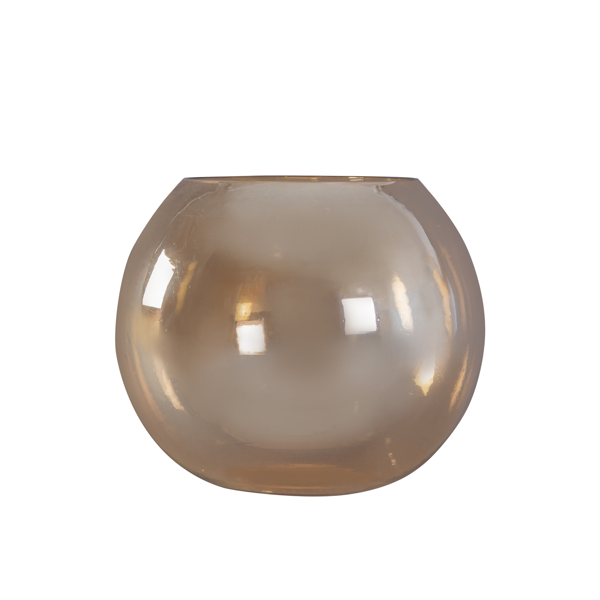 Lenore Goud luster glas rond stormlight shiny S