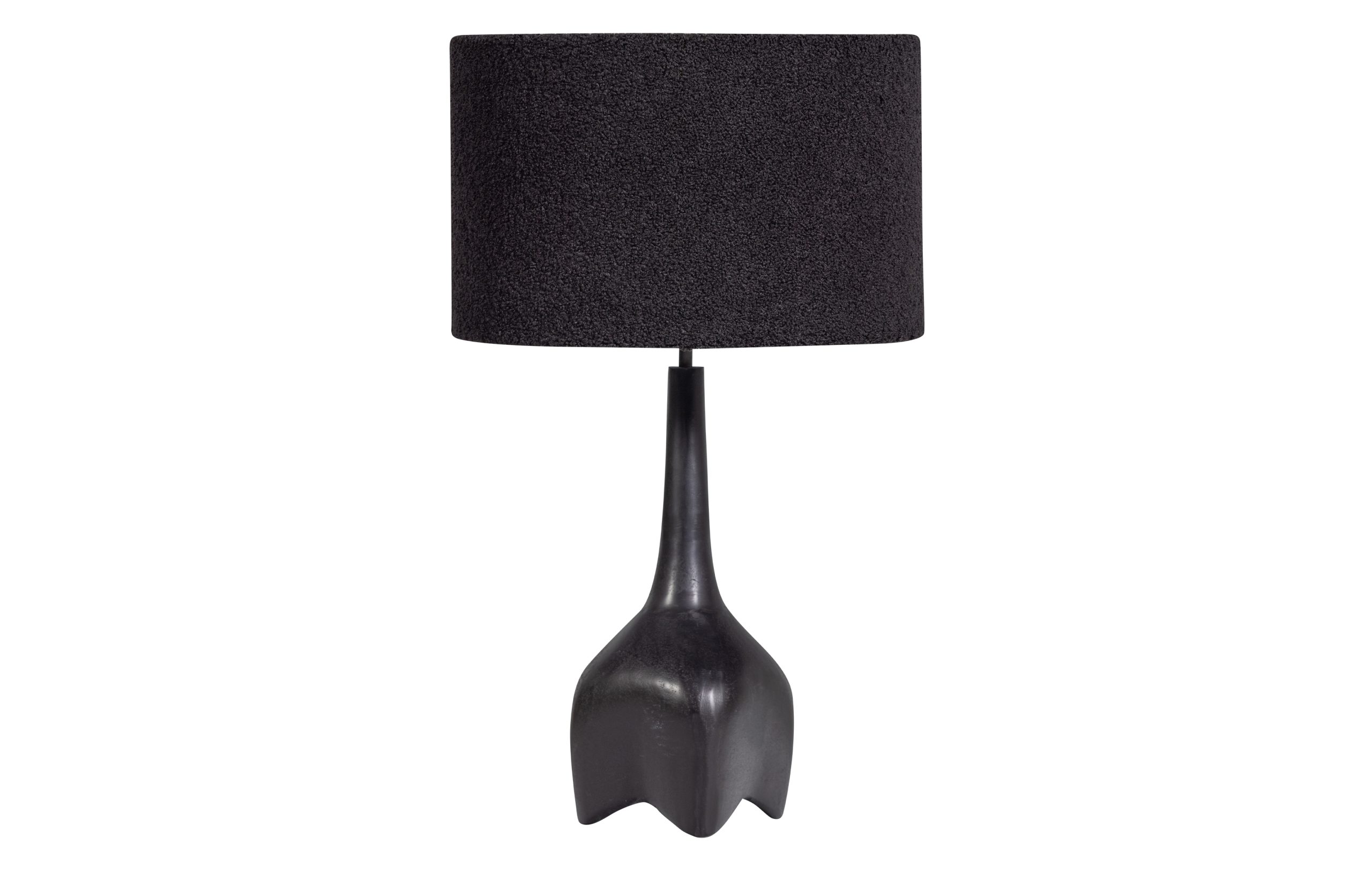 Foss Tafellampvoet + Britan Lampenkap Teddy Zwart