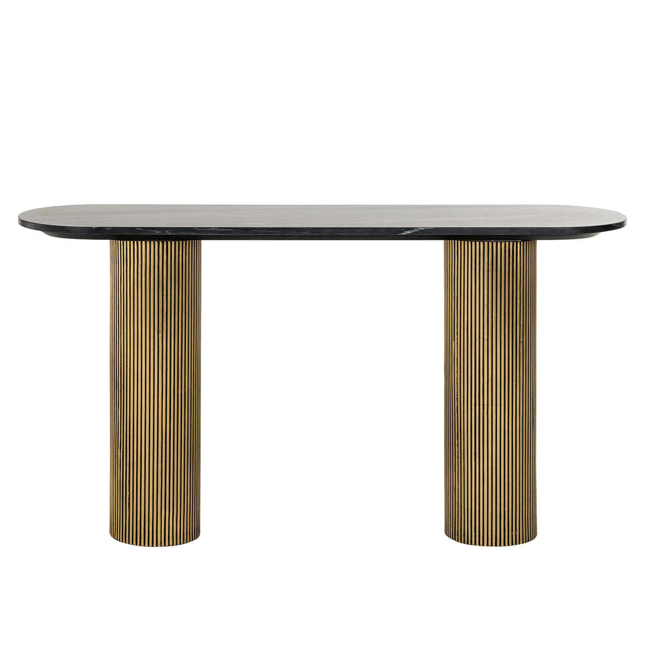 Wandtafel Dayton (Black/gold)