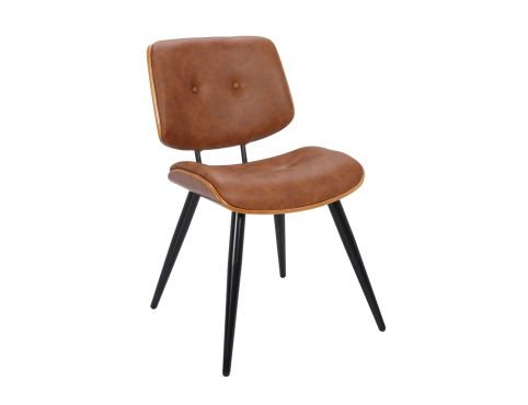 Design Meubels - Eetkamerstoel Ray III Cognac