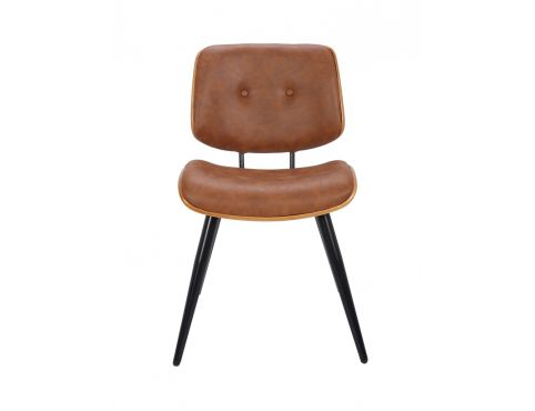 Design Meubels - Eetkamerstoel Ray III Cognac