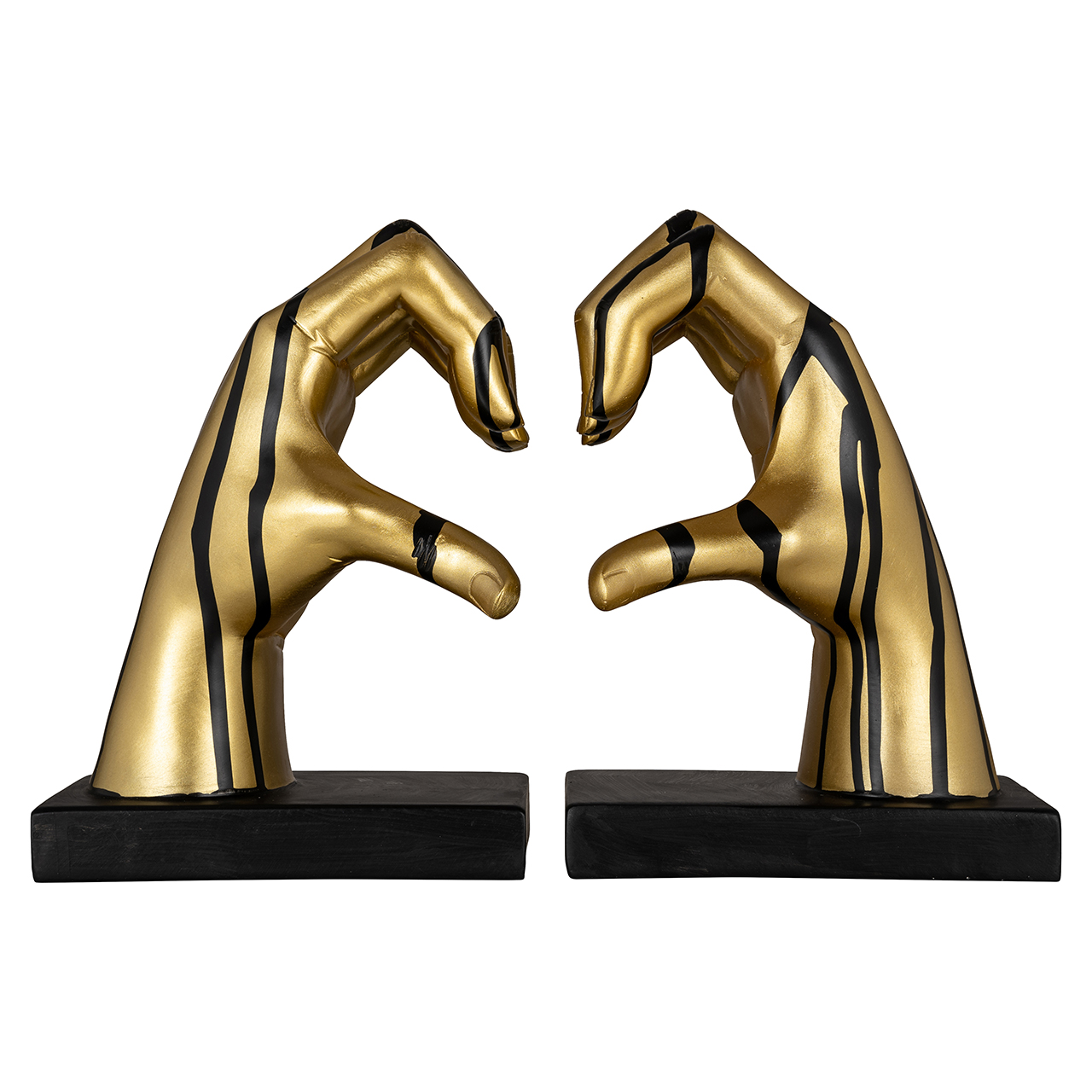 Boekenstandaard Love (Black/gold)