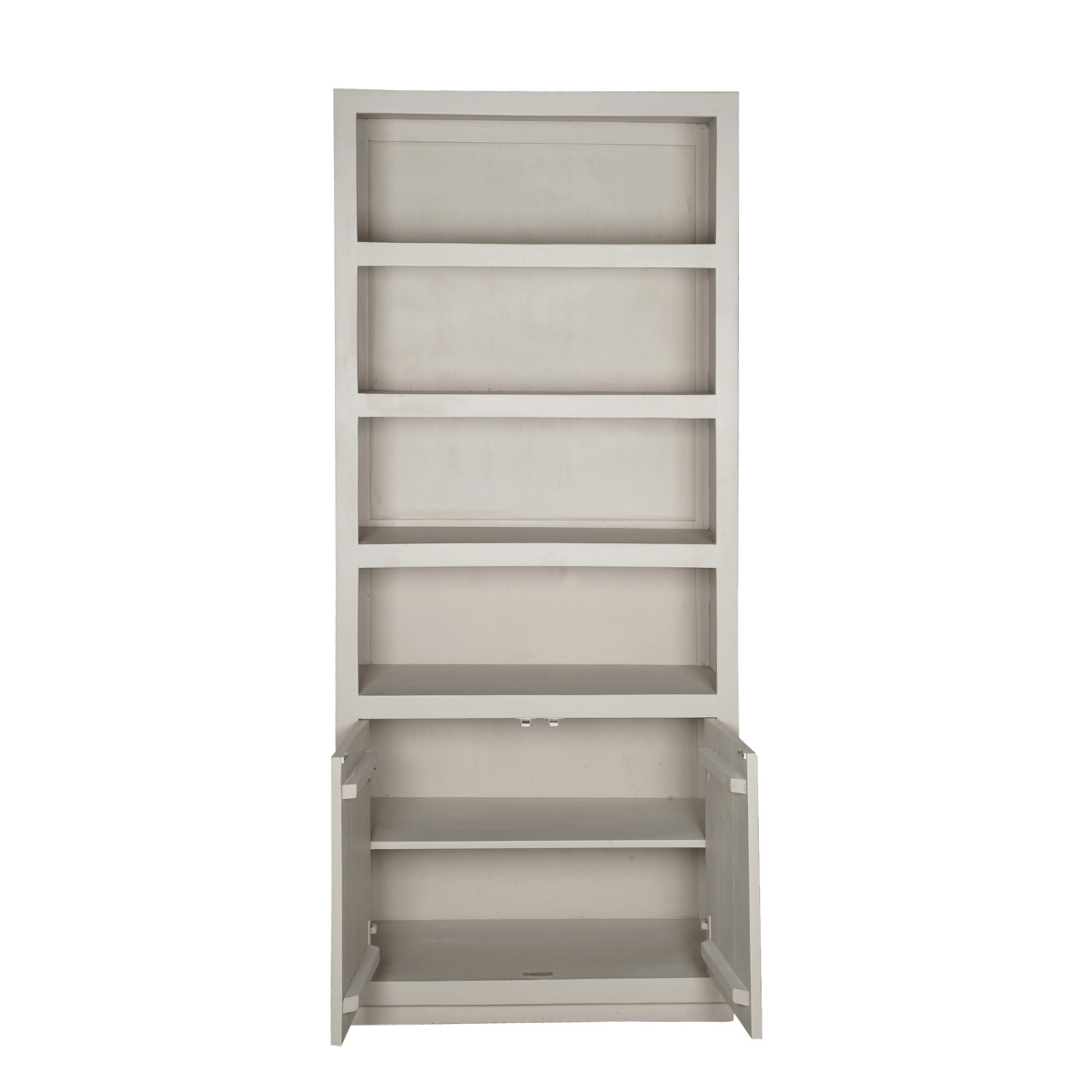 SONGMICS Boekenkast voor kinderen, opbergkast voor speelgoed, boekenorganizer, met zijvak, hoogte 75 cm, voor kinderkamer, speelkamer, wit GKR024W01