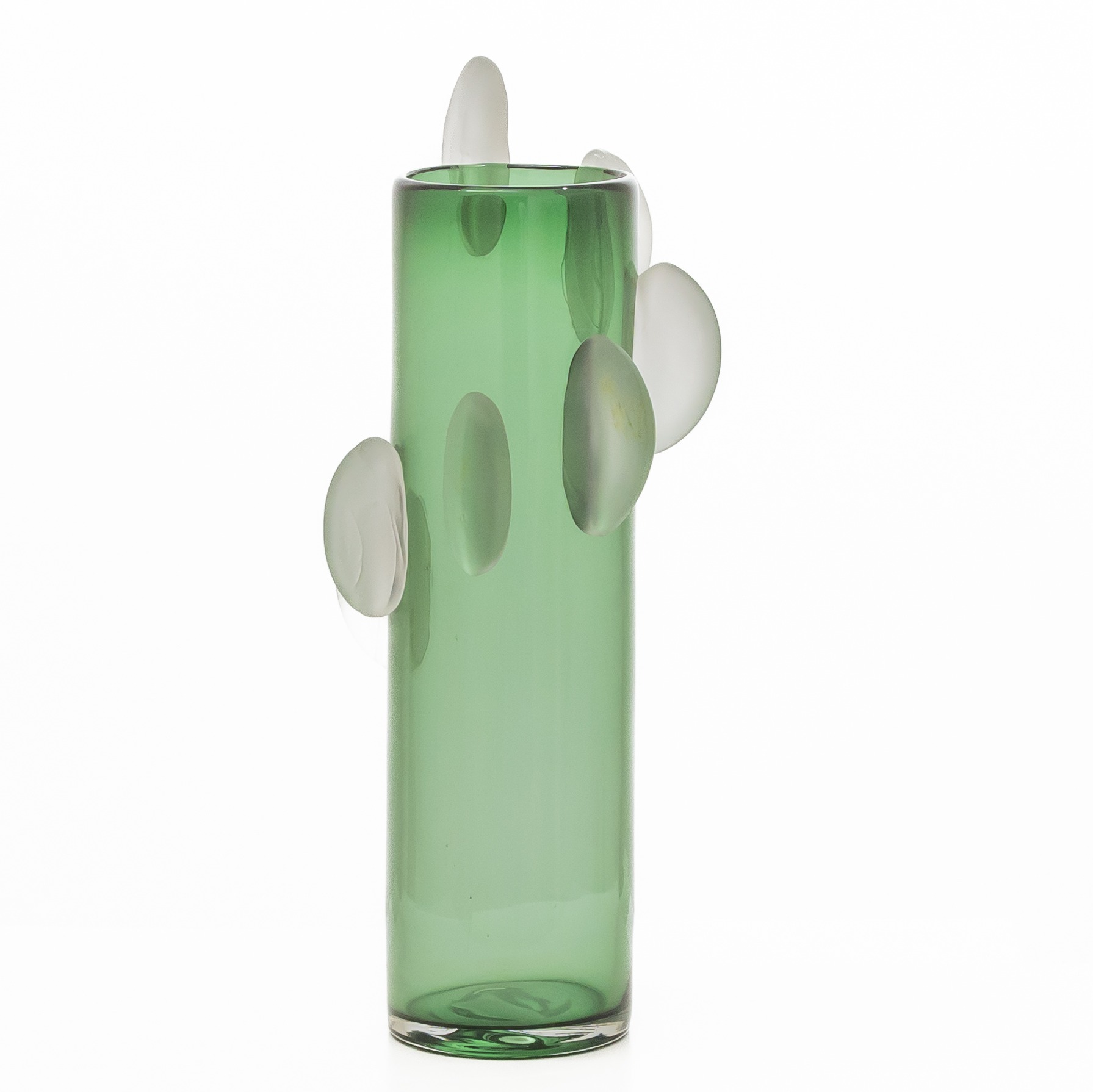 vaas Frost Flower groen L