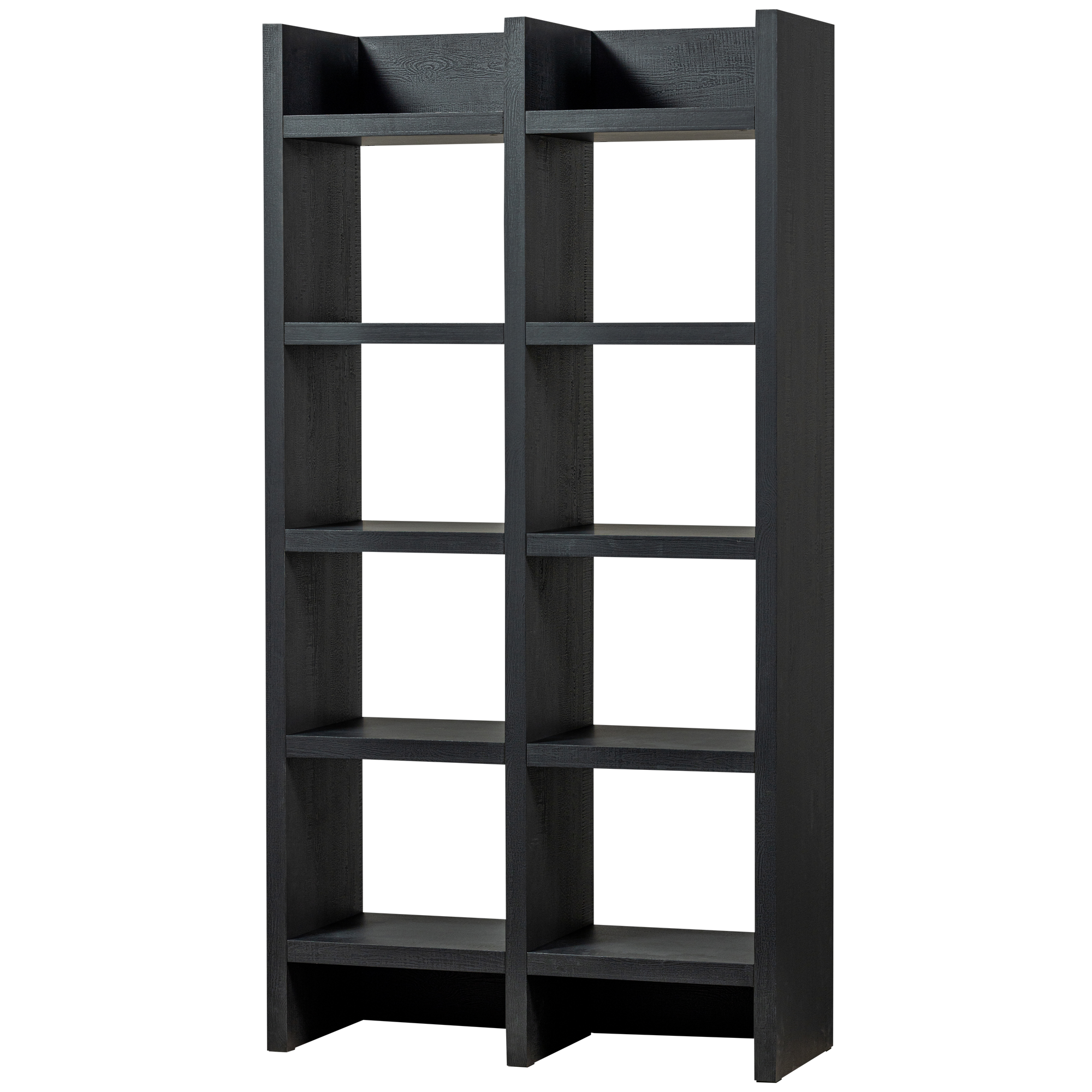TIMO OPEN KAST MDF DONKERBRUIN 195x100x40CM
