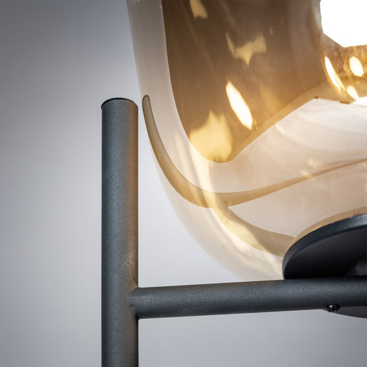 Benn Gold mini Tafellamp 1x E27 60W Zwart