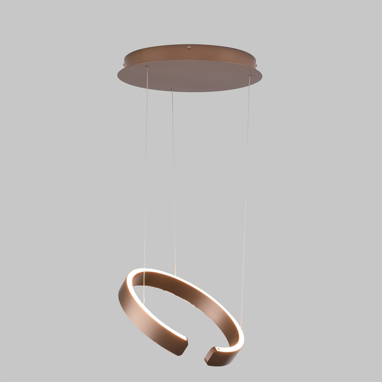 Hanglamp Circle 40cm Brons