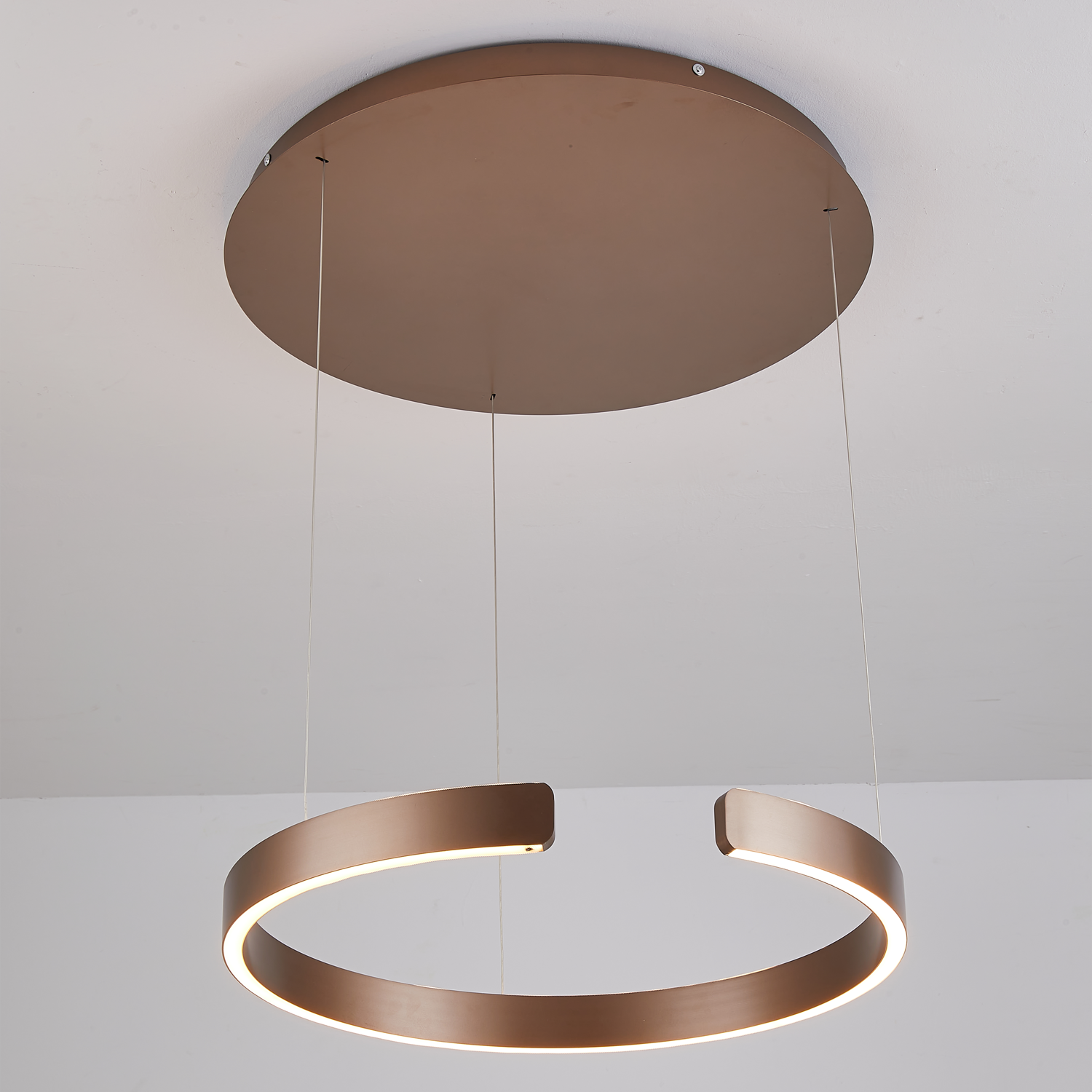 Hanglamp Circle 60cm Brons