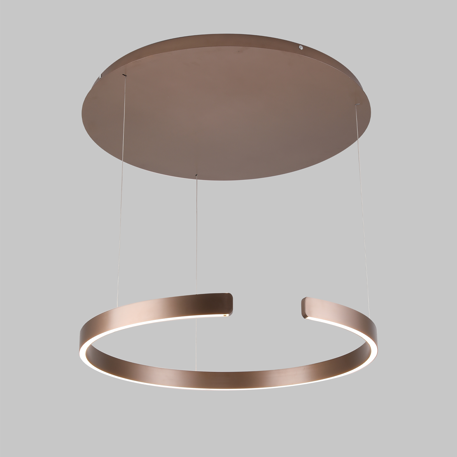 Hanglamp Circle 80cm Brons