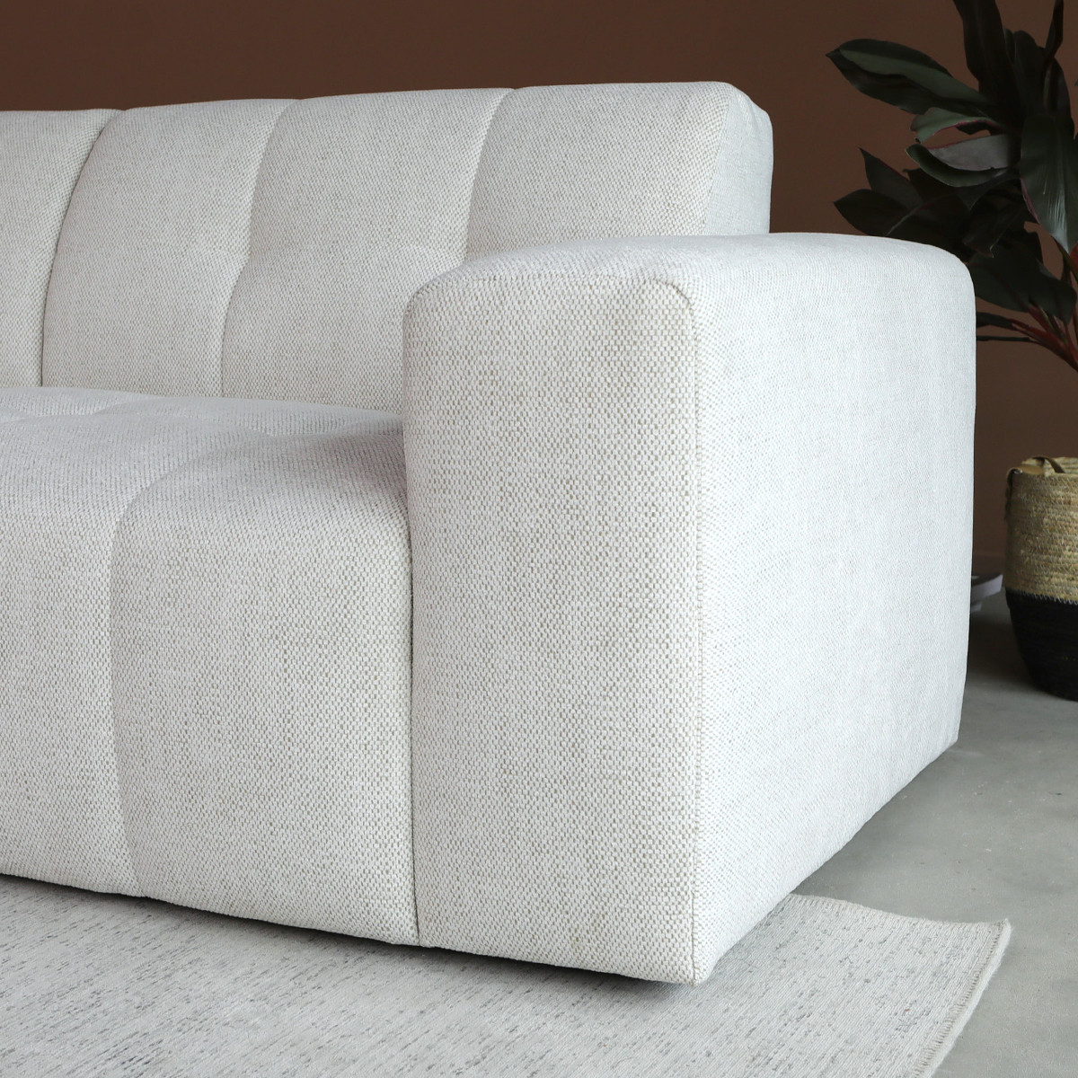 Loungebank Wave Links Beige