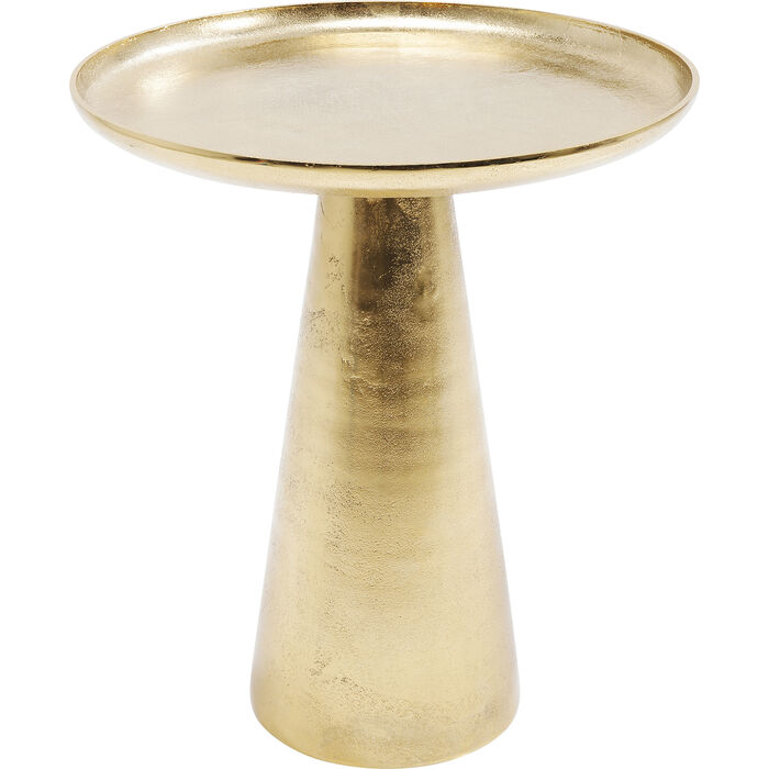 Bijzettafel Plateau Uno Messing Ø45cm
