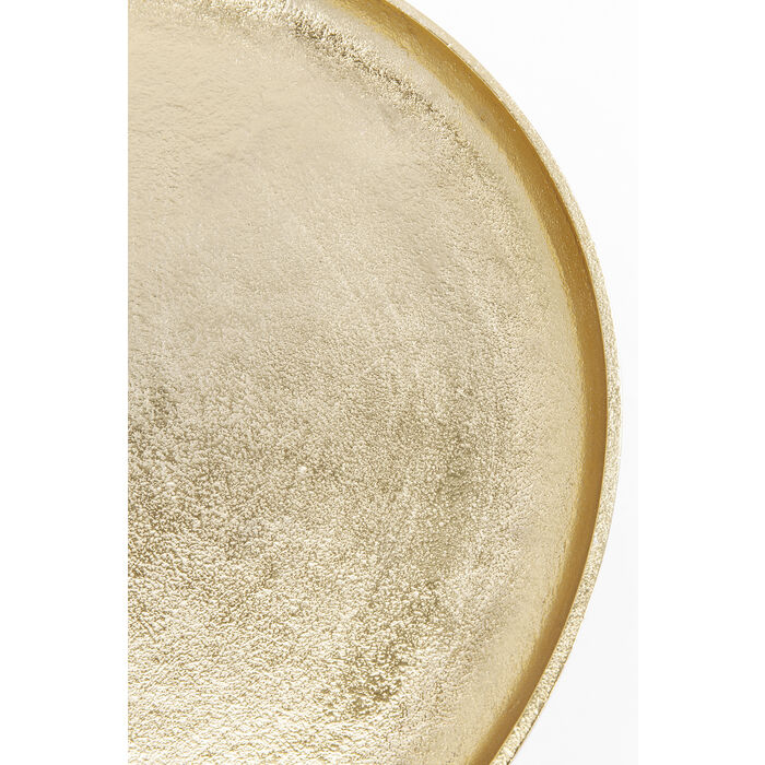 Bijzettafel Plateau Uno Messing Ø45cm
