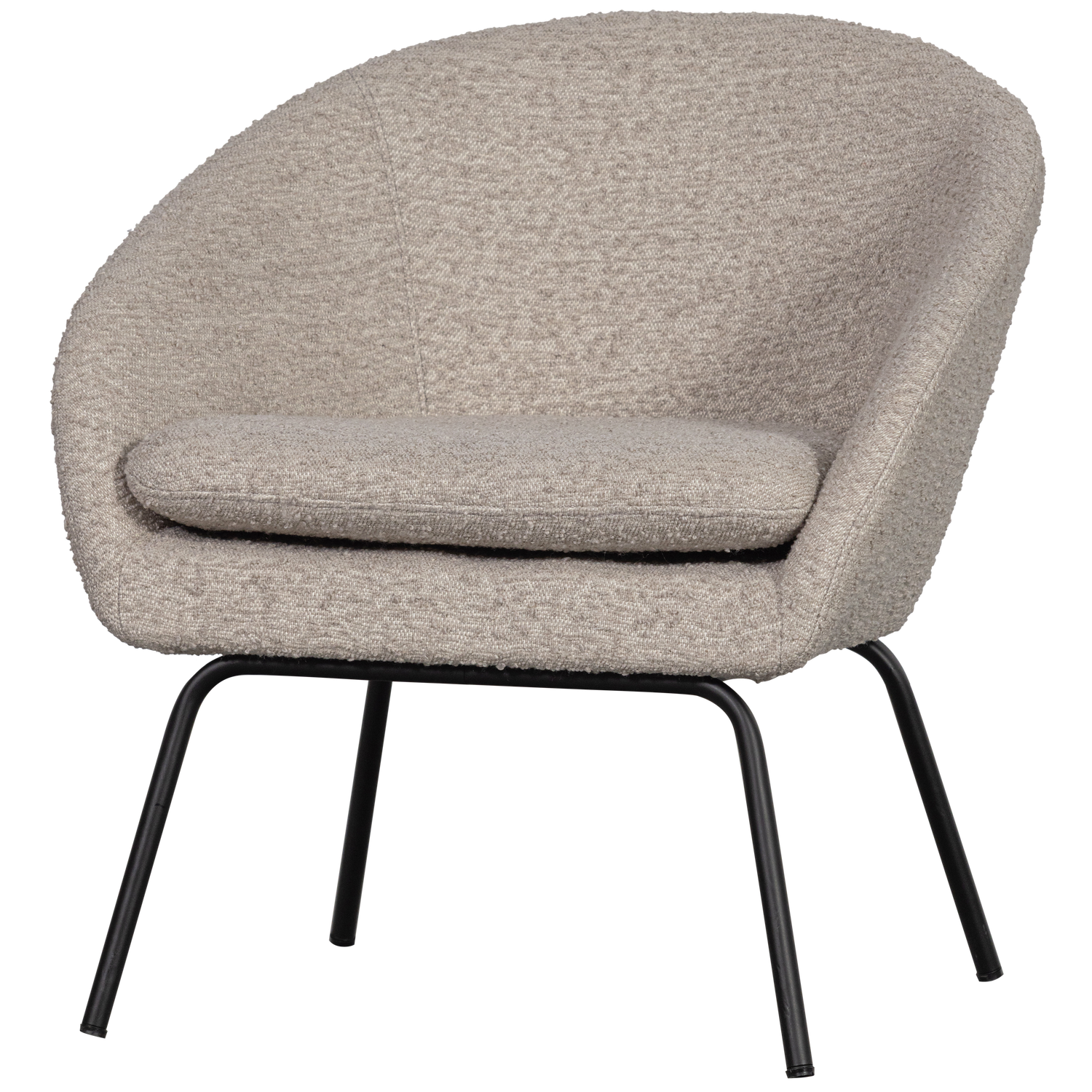 DITTE FAUTEUIL BOUCLE GREIGE