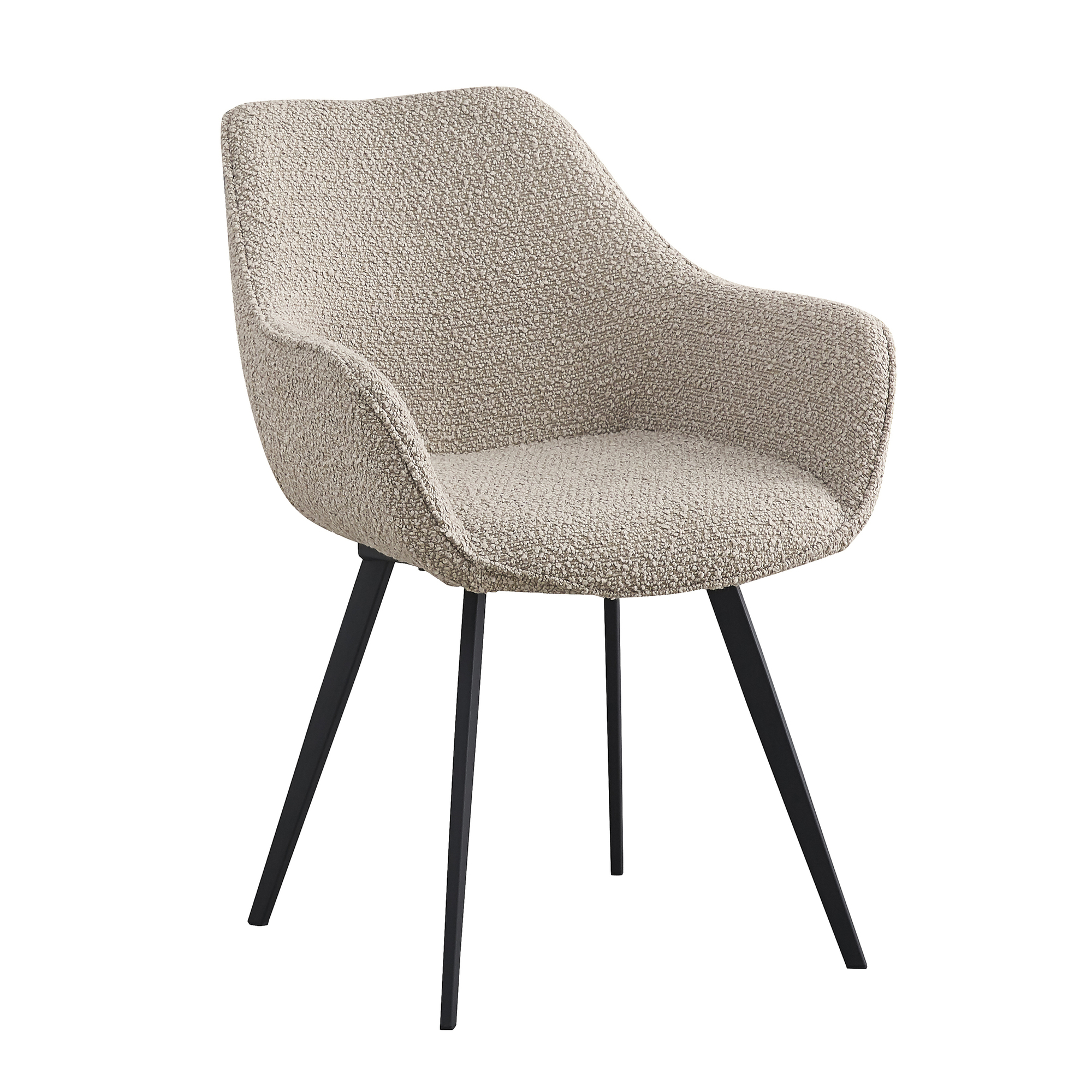 Armstoel Luca Boucle Beige