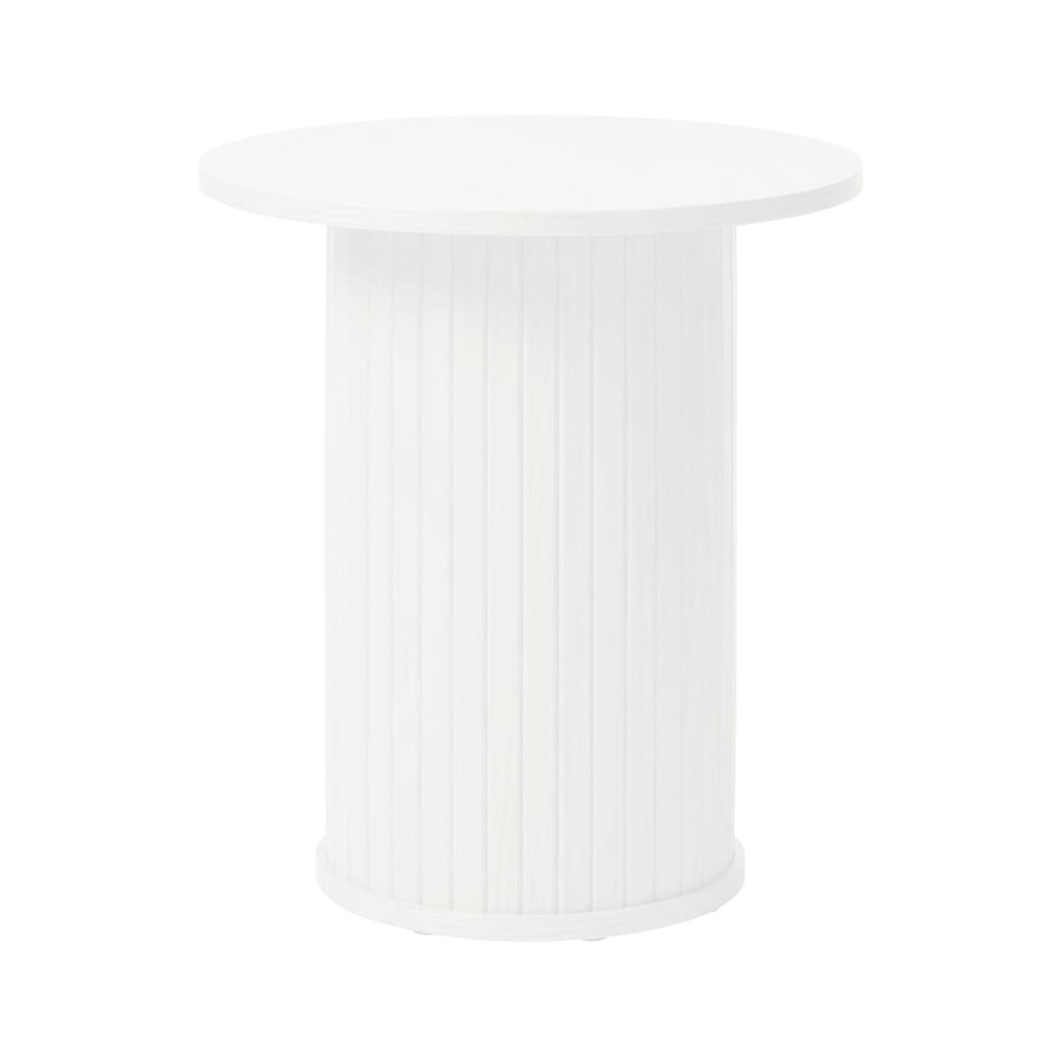 Bijzettafel Nola Rond Wit