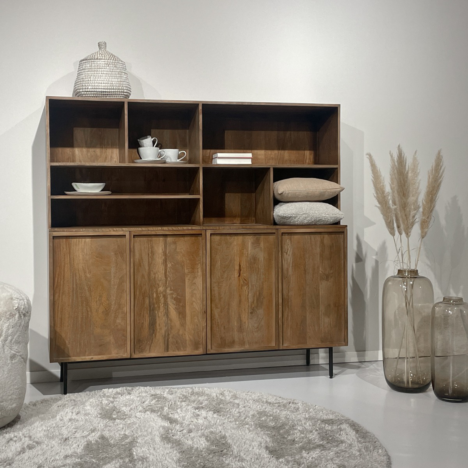 Boekenkast Elan 180cm Naturel