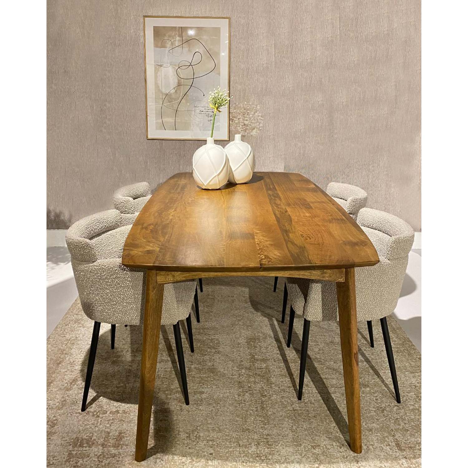 Eettafel Elias 200 cm Mangohout