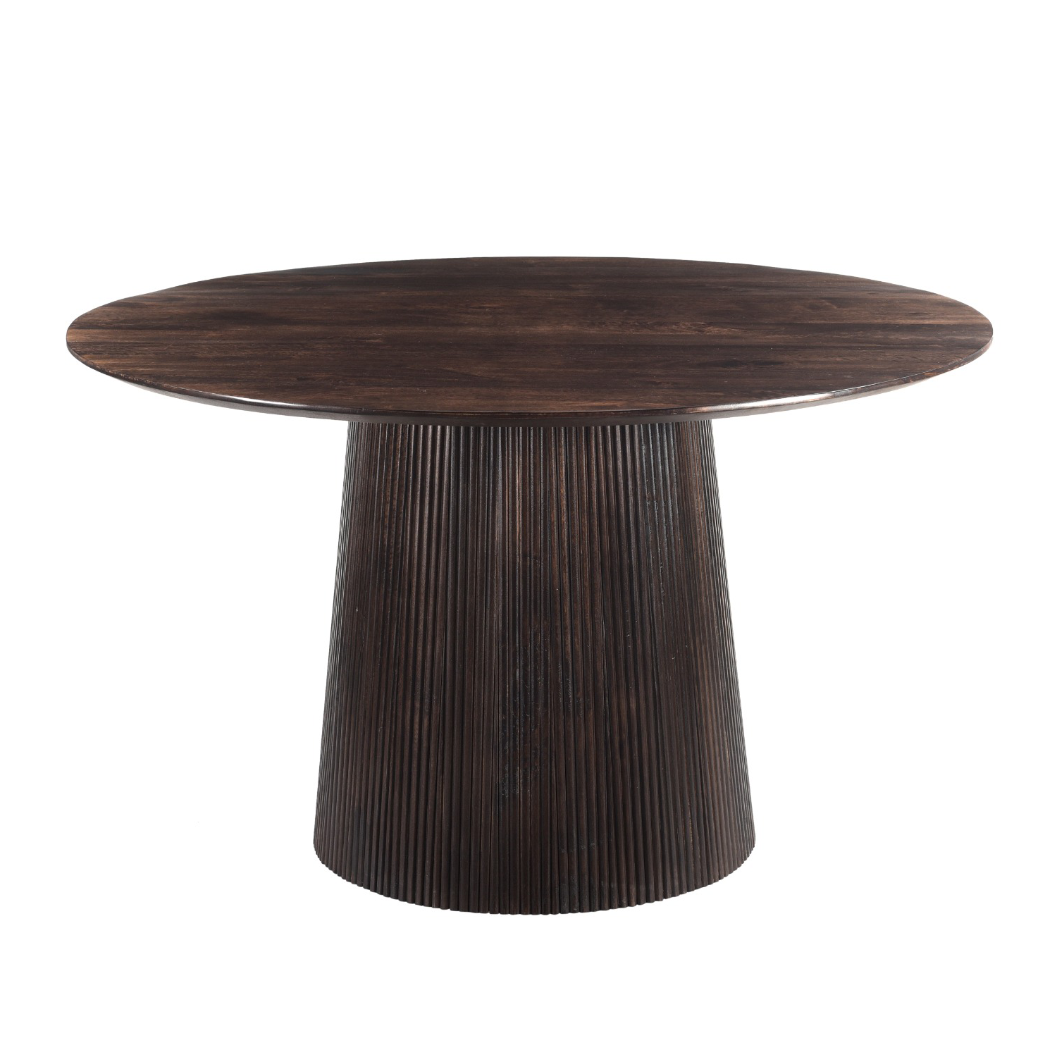 Eettafel Rond Salvator Walnut 130