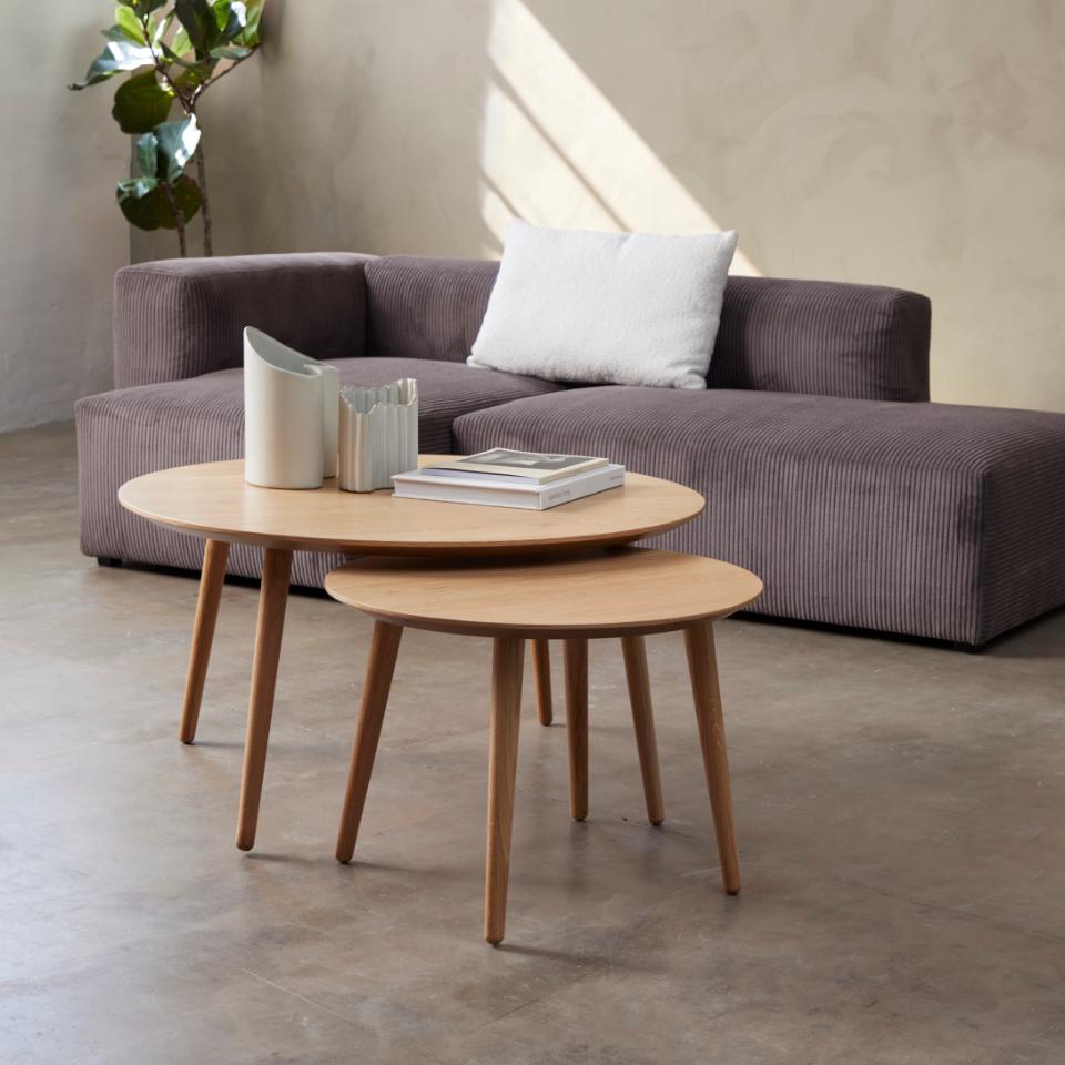 Salontafelset Adda rond eiken