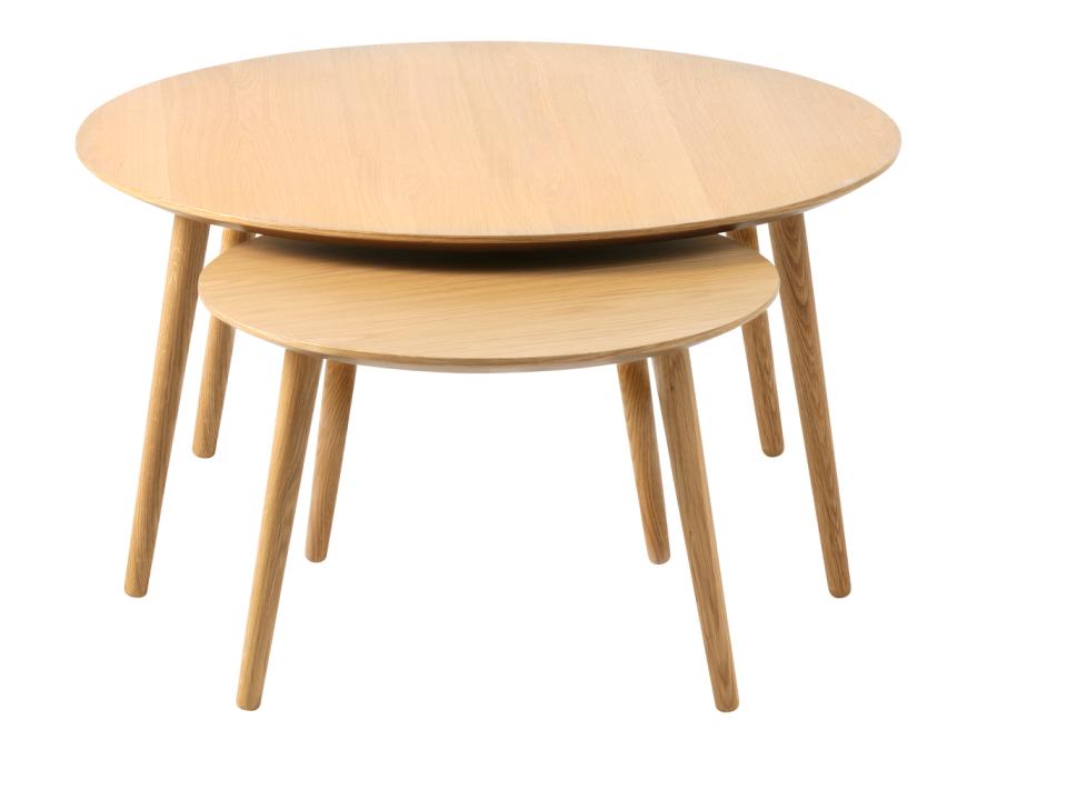 Salontafelset Adda rond eiken