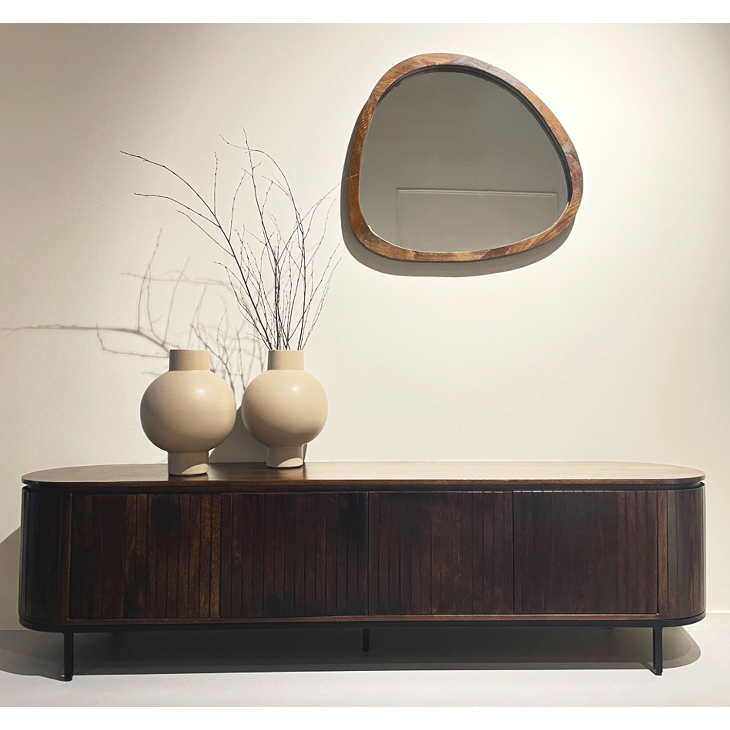 Tv Meubel Noor Walnut 170 cm