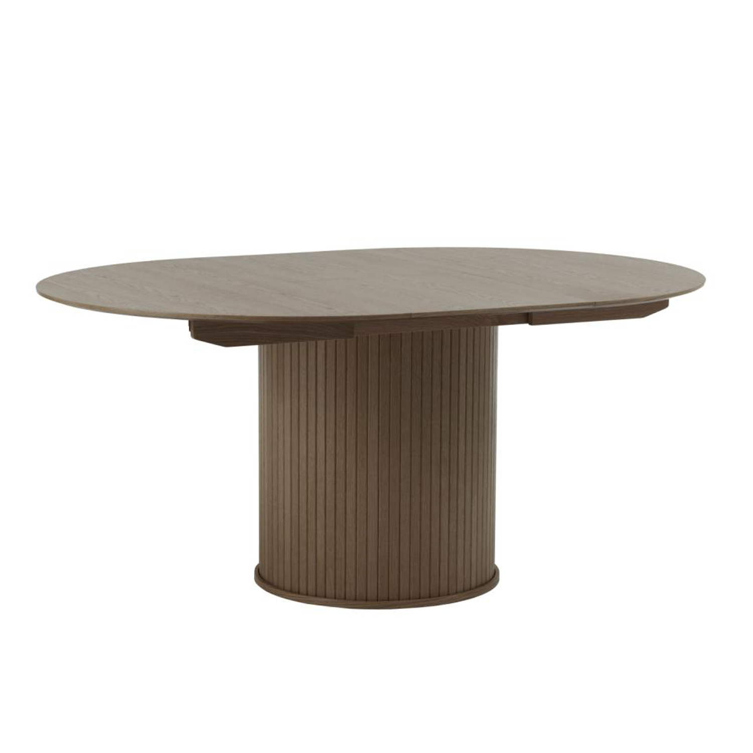 Uitschuifbare eettafel Nola 120/167cm Smoked Oak