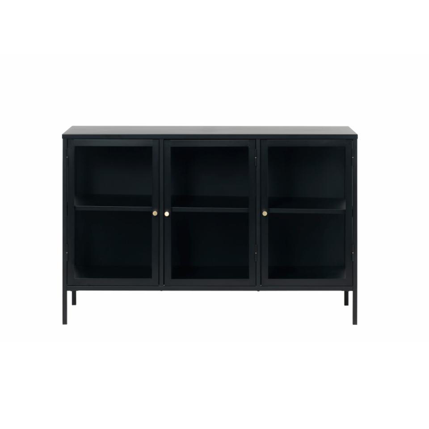 Dressoir Carmel 3-drs Zwart
