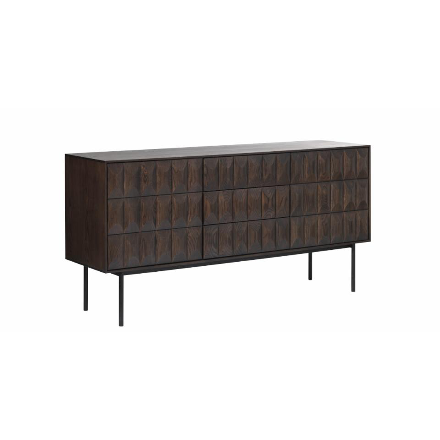 Dressoir Latina 3-drs Espresso
