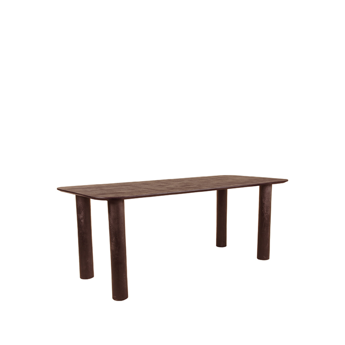 Eetkamertafel Lucy - Espresso - Mangohout - 200x90 cm