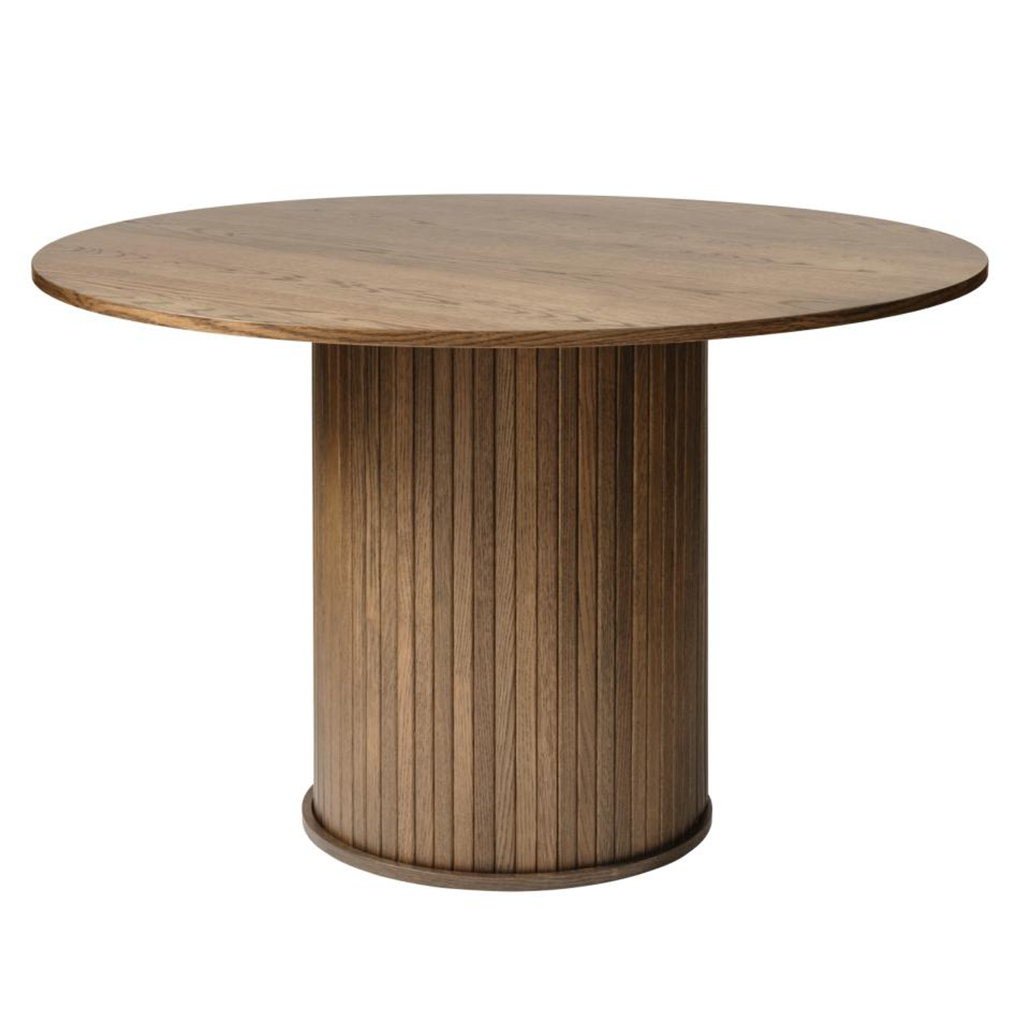 Eettafel Nola Rond Smoked 120cm