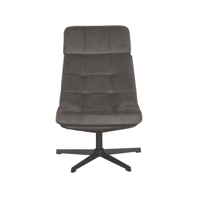 Fauteuil Alvar - Antraciet - Cosmo
