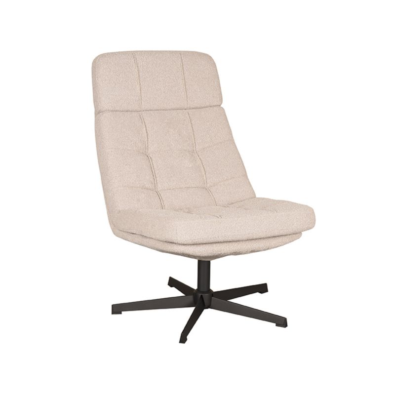 Fauteuil Alvar - Naturel - Boucle