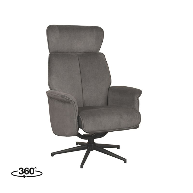 Fauteuil Verdal - Antraciet - Cosmo