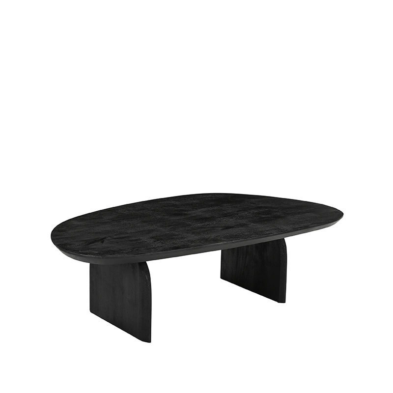 Salontafel Cooper - Zwart - Mangohout