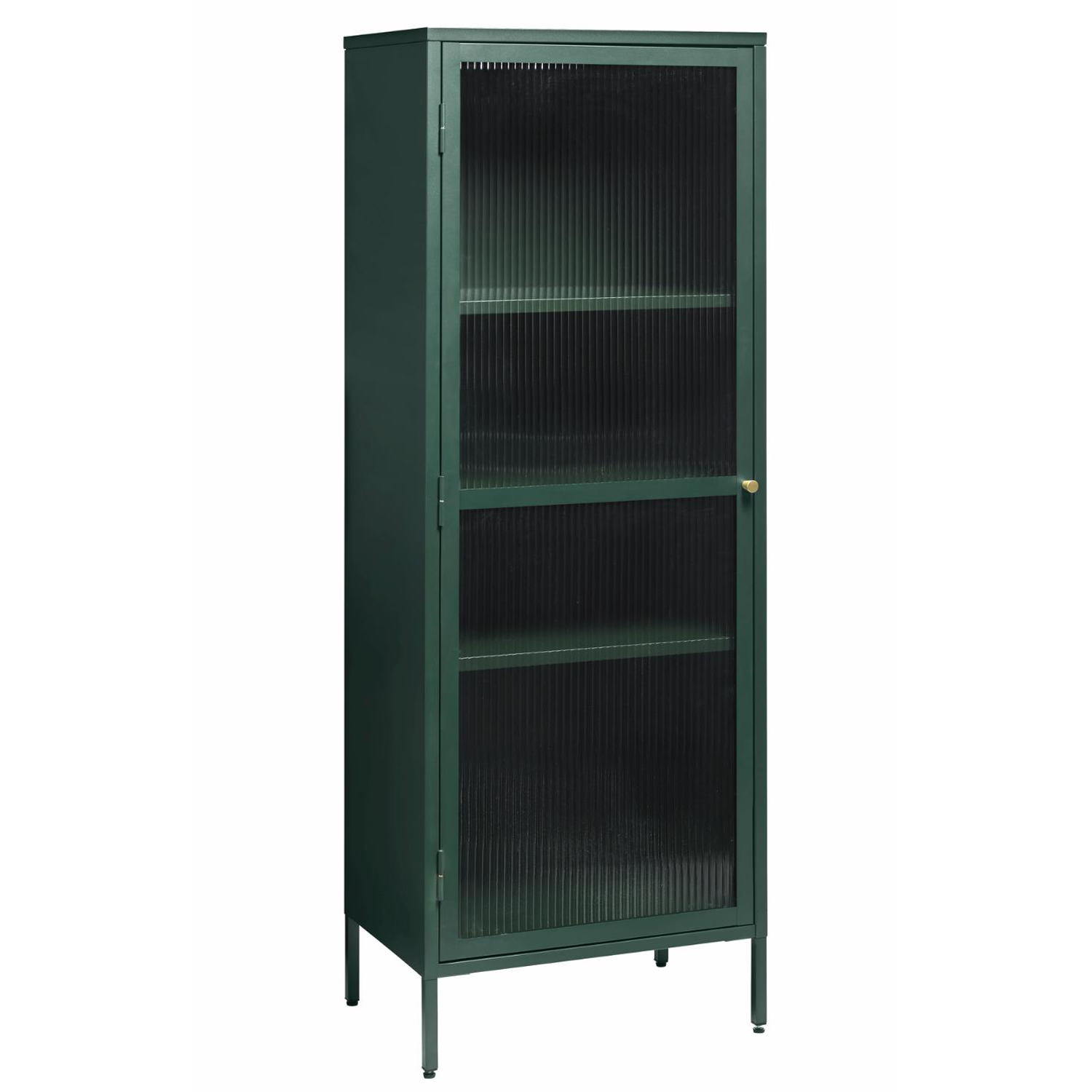 Vitrinekast Bronco Sparregroen H160 cm