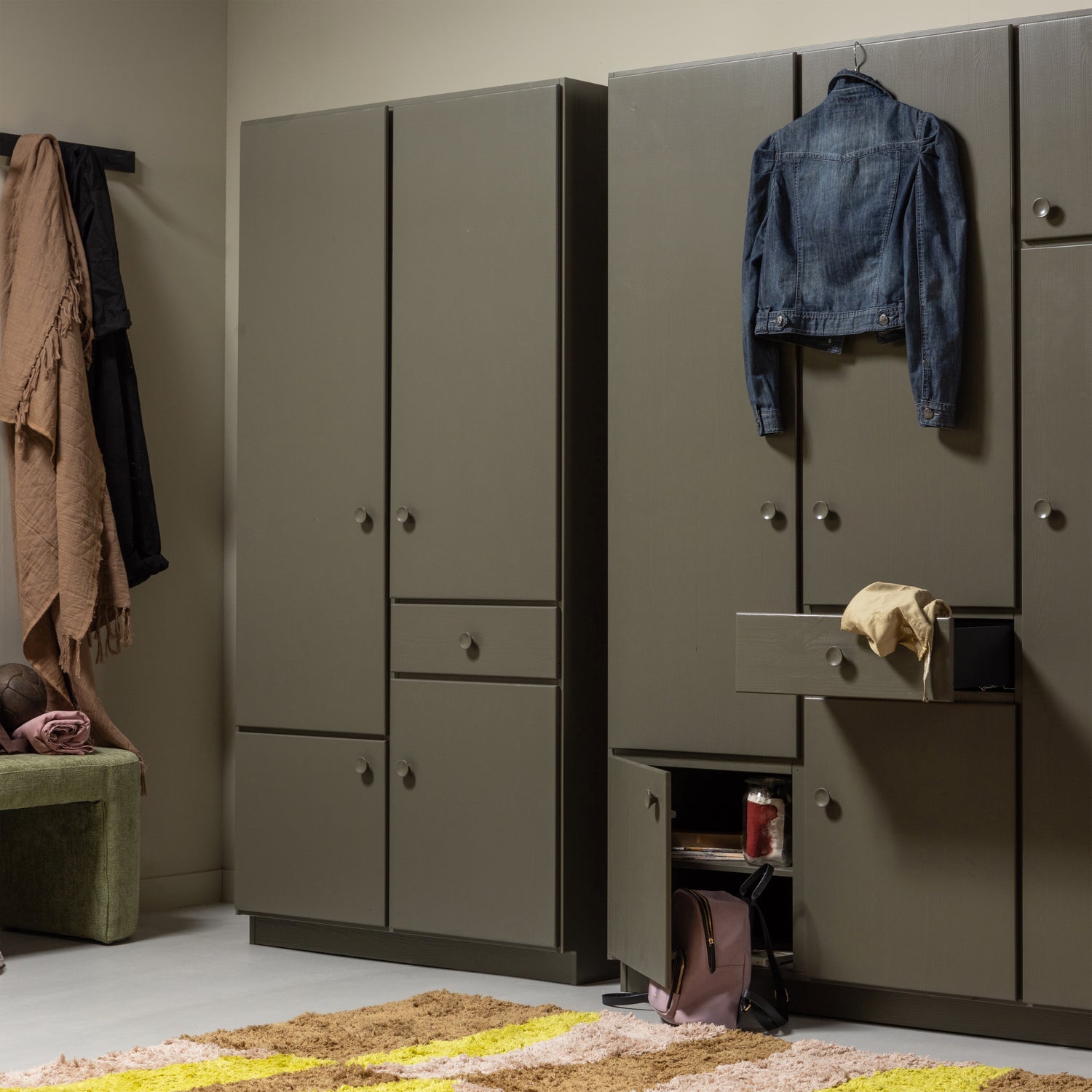 ALFIE KLEDINGKAST SMAL 107CM GRENEN FOREST [fsc]