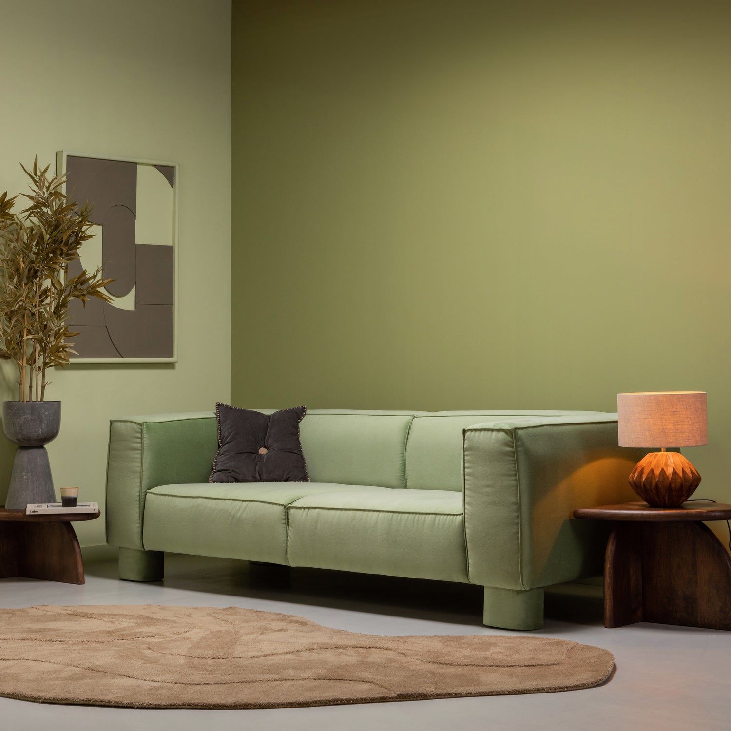 Alya Vloerkleed Organisch Pale Brown 170x240cm
