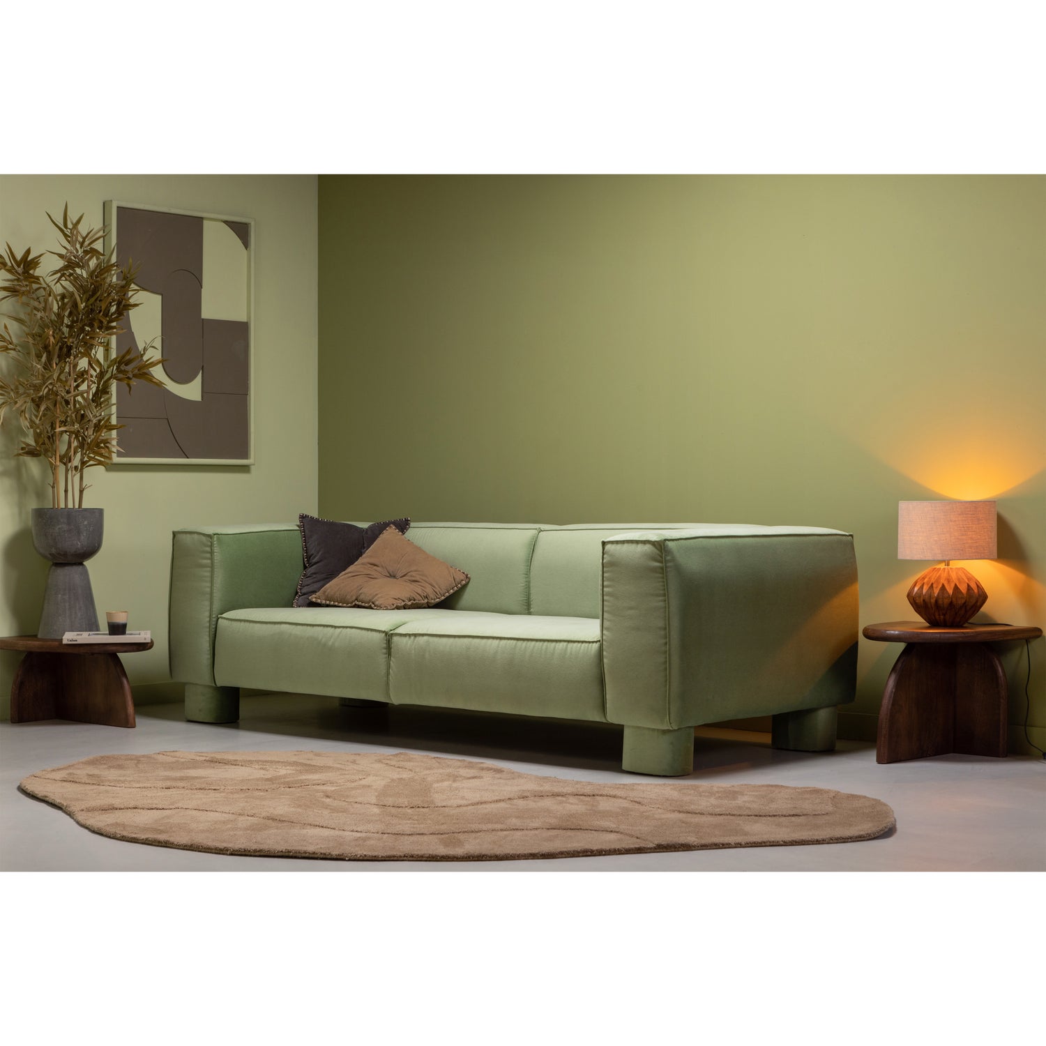 Alya Vloerkleed Organisch Pale Brown 170x240cm