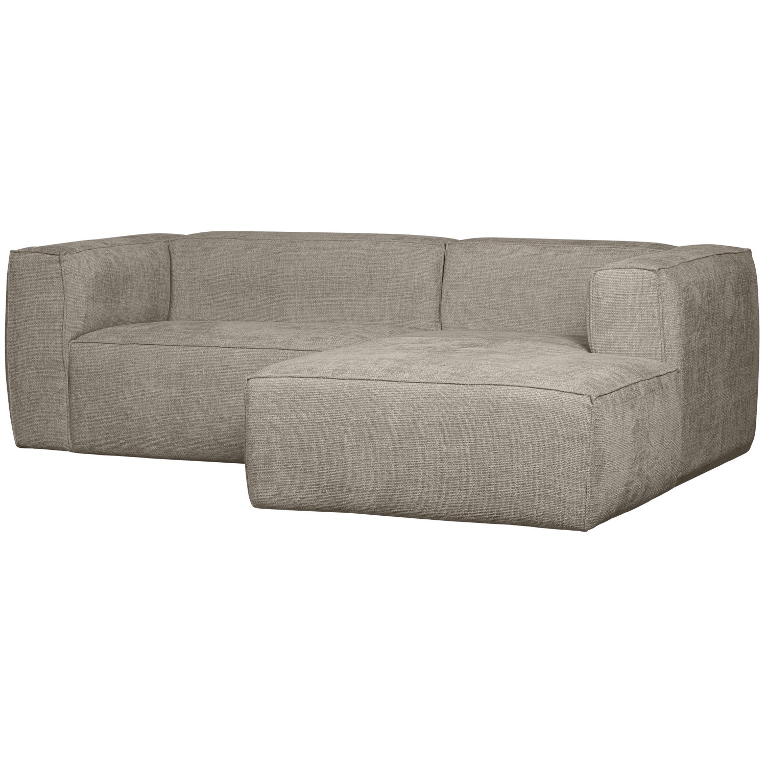 BEAN CHAISE LONGUE RECHTS GROVE MELANGE TRAVERTIN