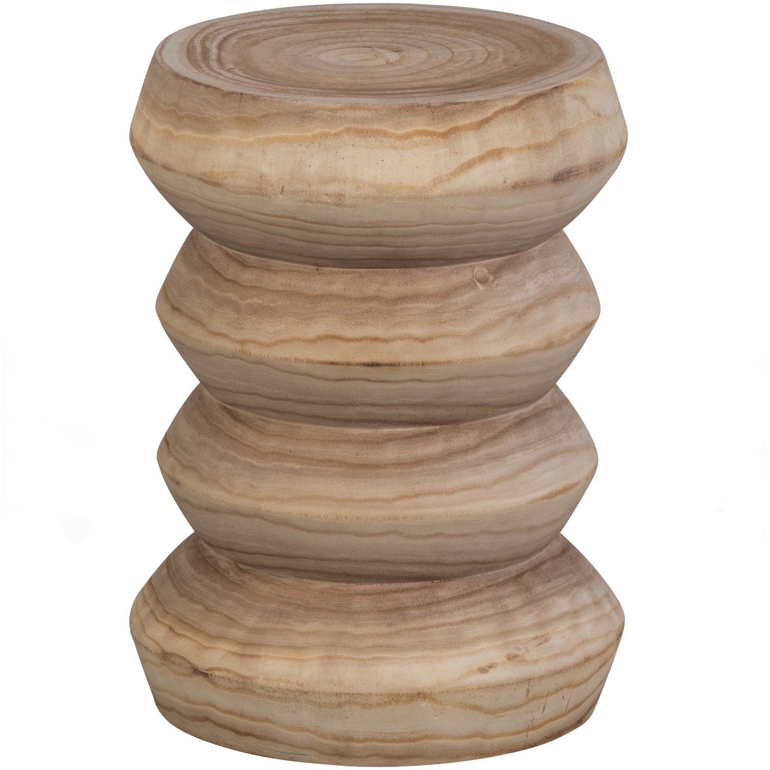 Babs Kruk Hout Naturel 41xØ31cm