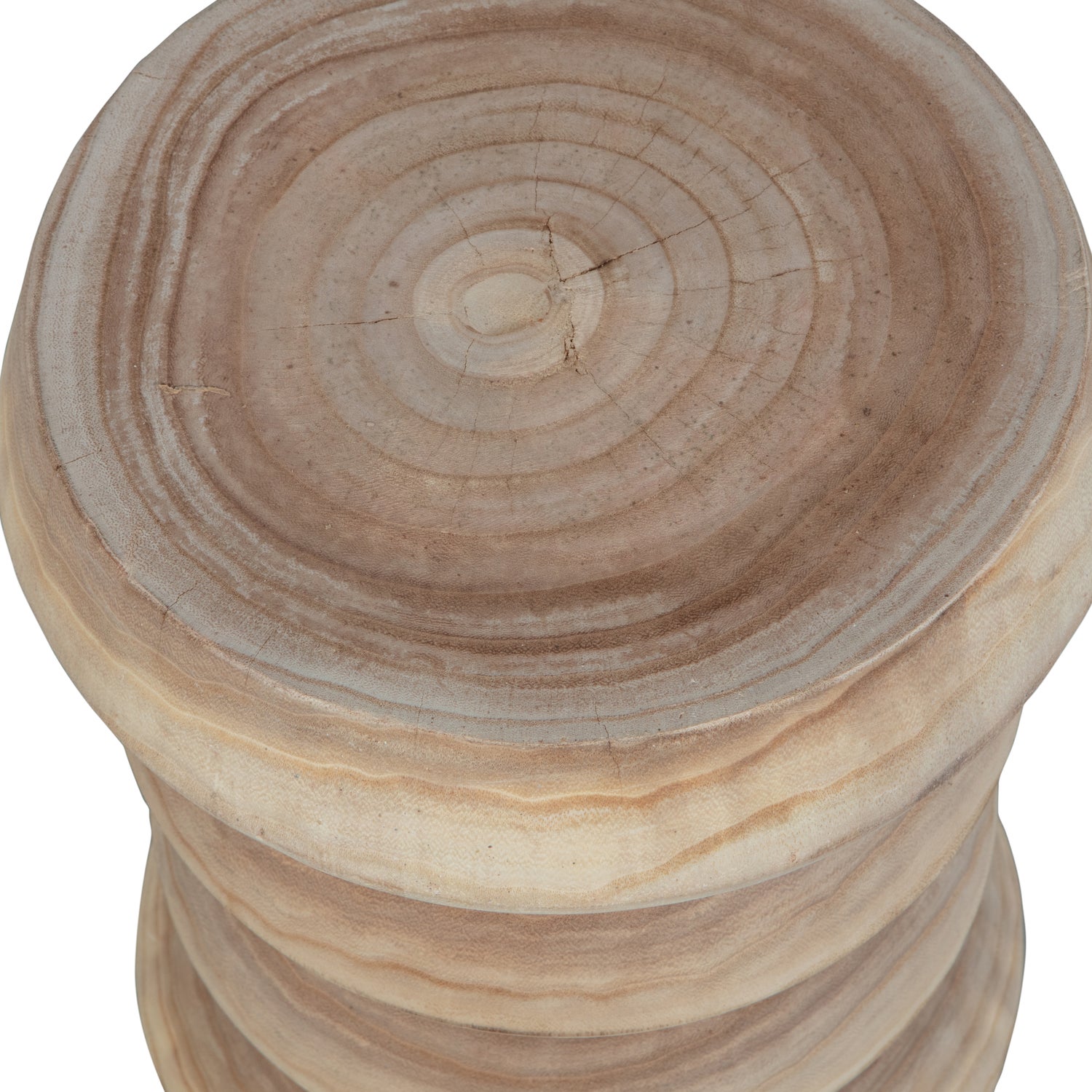 Babs Kruk Hout Naturel 41xØ31cm
