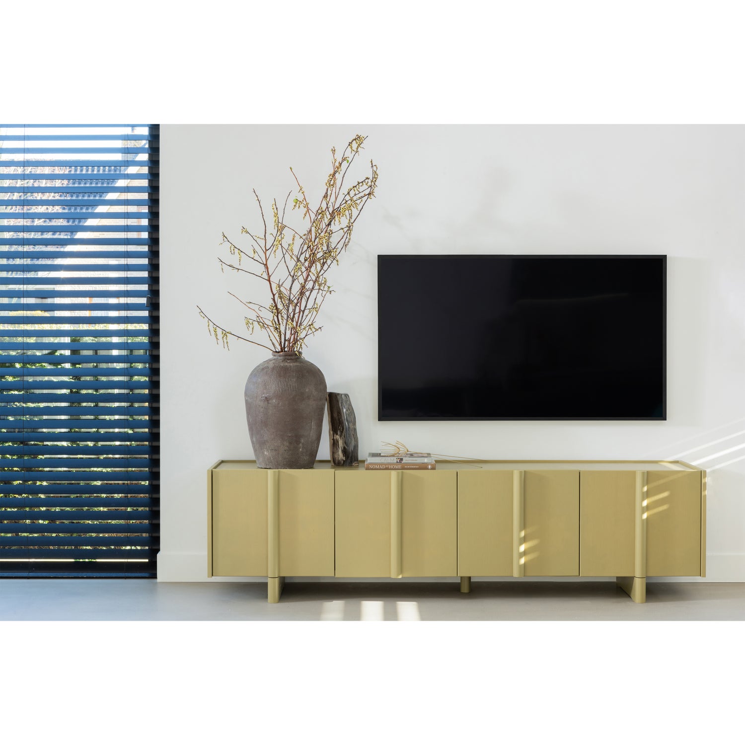 Basu Tv Meubel Grenen Moss [fsc]