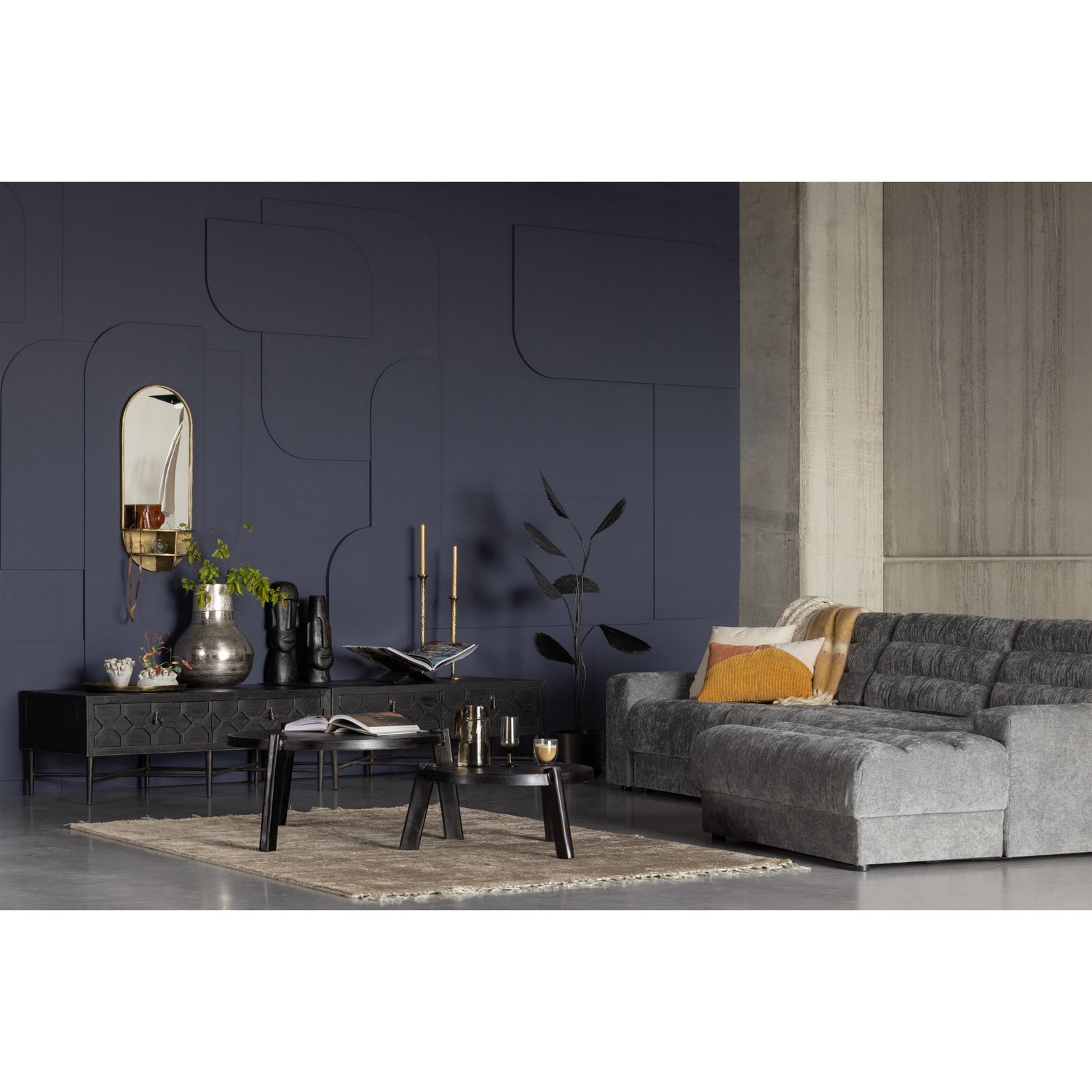 Bequest Salontafel / Tv Meubel Hout Zwart 120 Cm