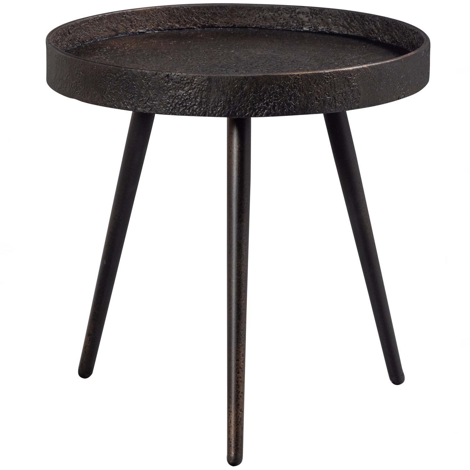 Bounds Bijzettafel M Hout/metaal Antique Goud 41xØ41