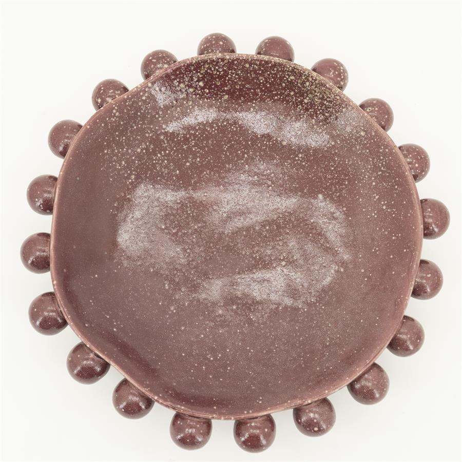 Bowl Viro - burgundy