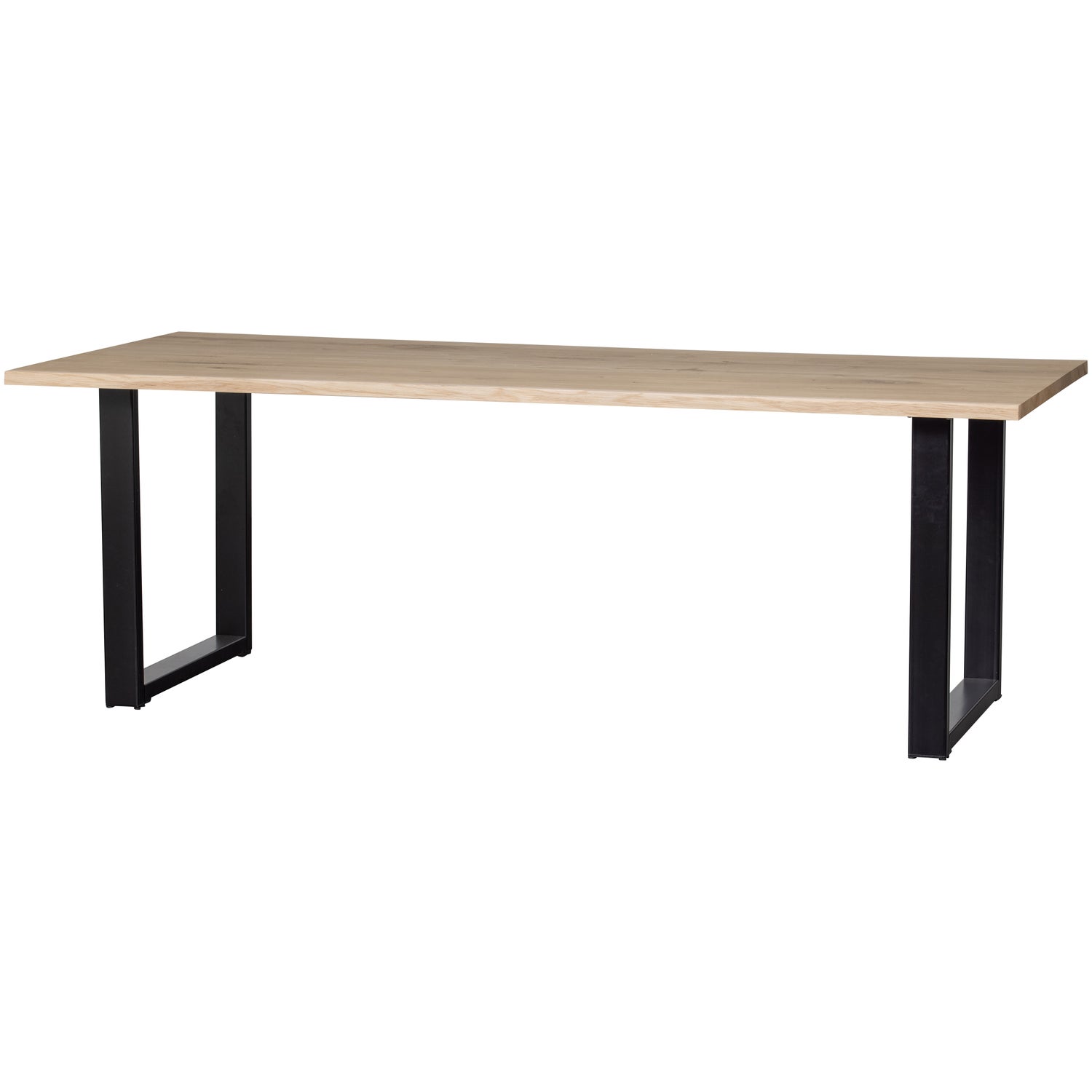 Combi-tablo: Boomstam Eiken 199x90 & U-poot [fsc]